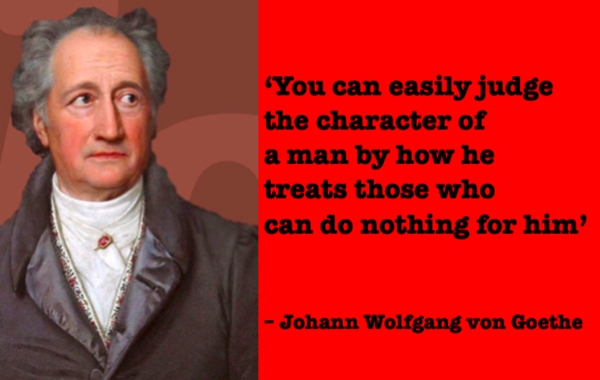 Johann Goethe - image and quote