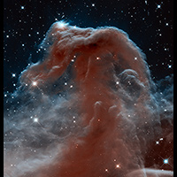 Hubble Sees a Horsehead of a Different Color